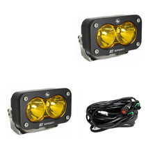 Load image into Gallery viewer, S2 Sport Black LED Auxiliary Light Pod Pair - Universal
