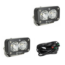 Load image into Gallery viewer, S2 Sport Black LED Auxiliary Light Pod Pair - Universal