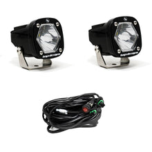 Load image into Gallery viewer, S1 Black LED Auxiliary Light Pod Pair