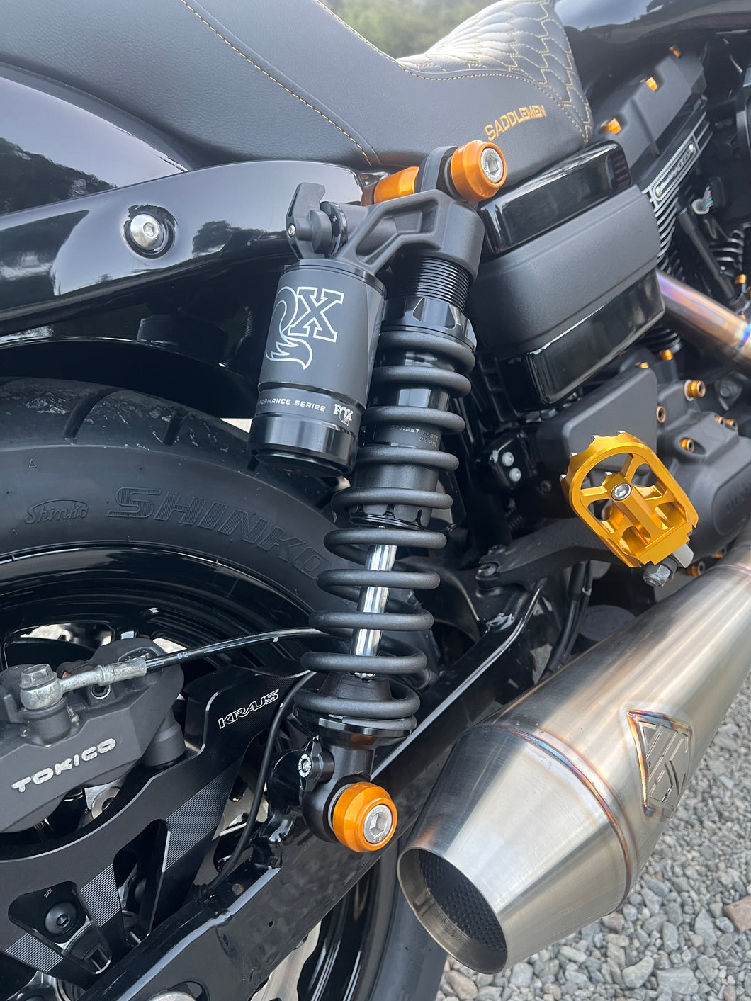 FOX QS3-QSR RESERVOIR SHOCKS FOR DYNA FULLY ADJUSTABLE